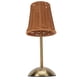 thumbnail image 5 of Lámpara De Mesa De Ratán, 3 Temperaturas De Color Lámpara De Mesa LED Inalámbrica Incalculable, Cabecera Recargable, Lámparas De Mesa De Luz Nocturna LED Para El Escritorio De, 5 of 7