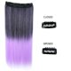 thumbnail image 2 of 5 Clips Color Degradado Clip Sintético Extensiones De Cabello Cabeza Completa Postizos Y Rectos Pelucas Piezas 02 Sunnimix Extensiones de cabello largo y liso, 2 of 6