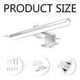 thumbnail image 5 of Tunable CCT Modern LED Vanity Lights, Plug in Light Fixtures, Energy Saving Bathroom Light, Anti-Fog For Durable Performance, Frosted Silver Finish, 5 of 5