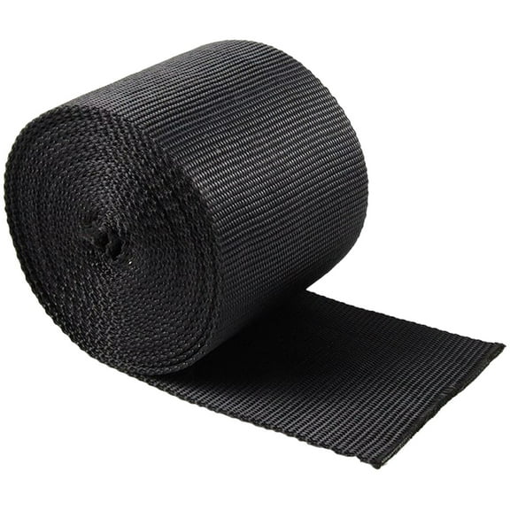 Soimiss Floor Cord Cover Black Polyester for Rug Cable Management