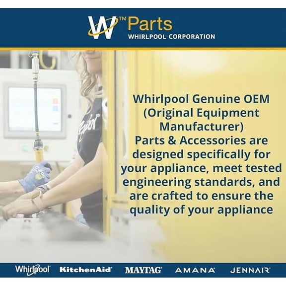 Whirlpool W11454734 Genuine OEM Top Load Washer Transmission Replacement Part - Replaces W10006481, W10771760, W10870913, W11035751, and more