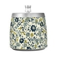 thumbnail image 7 of Yayeee Ashtray with Lid for Cigarette Smokeless Stainless Steel Home Ash Holder, Light Floral, 7 of 7