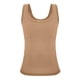 thumbnail image 5 of Ropa interior térmica para mujer, color sólido, cuello en U con cojín en el pecho, hilo, sin mangas, ropa interior de poliéster para mujer, 5 of 6