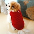 thumbnail image 3 of ZDWQFA Dog Fleece Vest, Cozy Soft Winter Coat，Warm Dog Apparel，Cold Weather Small Dog Pullover Fleece Jacket Sweater with Leash Ring, 3 of 7