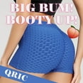 thumbnail image 4 of QRIC Women Yoga Shorst Booty Sexy Lingerie Sports Gym Running Lounge Workout Yoga Spandex Short Hot Pants Outfit, 4 of 6