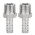 thumbnail image 3 of Unión estriada ANGGREK conector de acoplamiento rápido rosca macho de 1/2 pulg para transportar aire comprimido Conexión de equipos neumáticos de acero inoxidable 304 resistente a Otros, 3 of 8