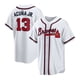 thumbnail image 1 of Camiseta de béisbol de los Bravos de Atlanta para hombre ACUNA JR.13# OLSON 28# ALBIES 1# Réplica para adultos Nombre del jugador Camiseta deportiva S, 1 of 4