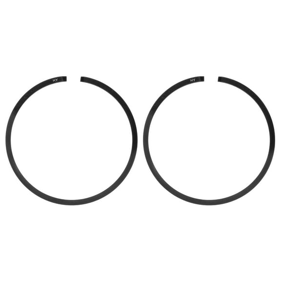 Uxcell 2-Pack Piston Ring Set 40mm x 1.5mm Standard Piston Ring Black Piston Rings Electric Saw Replaces