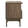 thumbnail image 6 of Modway Render Modern Particleboard Wood Nightstand - Walnut Finish, 6 of 7