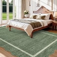thumbnail image 5 of Scalloped Edge Area Rug – Non-Slip, Machine Washable Low Pile Indoor Carpet, Modern Farmhouse Floor Mat for Living Room, Bedroom, Nursery, Dining Room, Office, 5 of 8