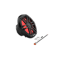 thumbnail image 2 of Rockford Fosgate M1D2-10B Color Optix 10" DVC 2-Ohm Multicolor LED Lighted Marine Subwoofer - Black, 2 of 5