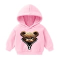 thumbnail image 1 of Sudadera con capucha para bebé, niño y niña, sudadera informal con estampado para bebé, regalo para niña, blusa, 1 of 5