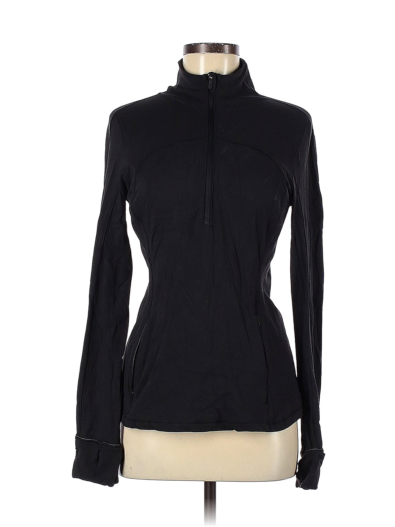 lululemon black track jacket