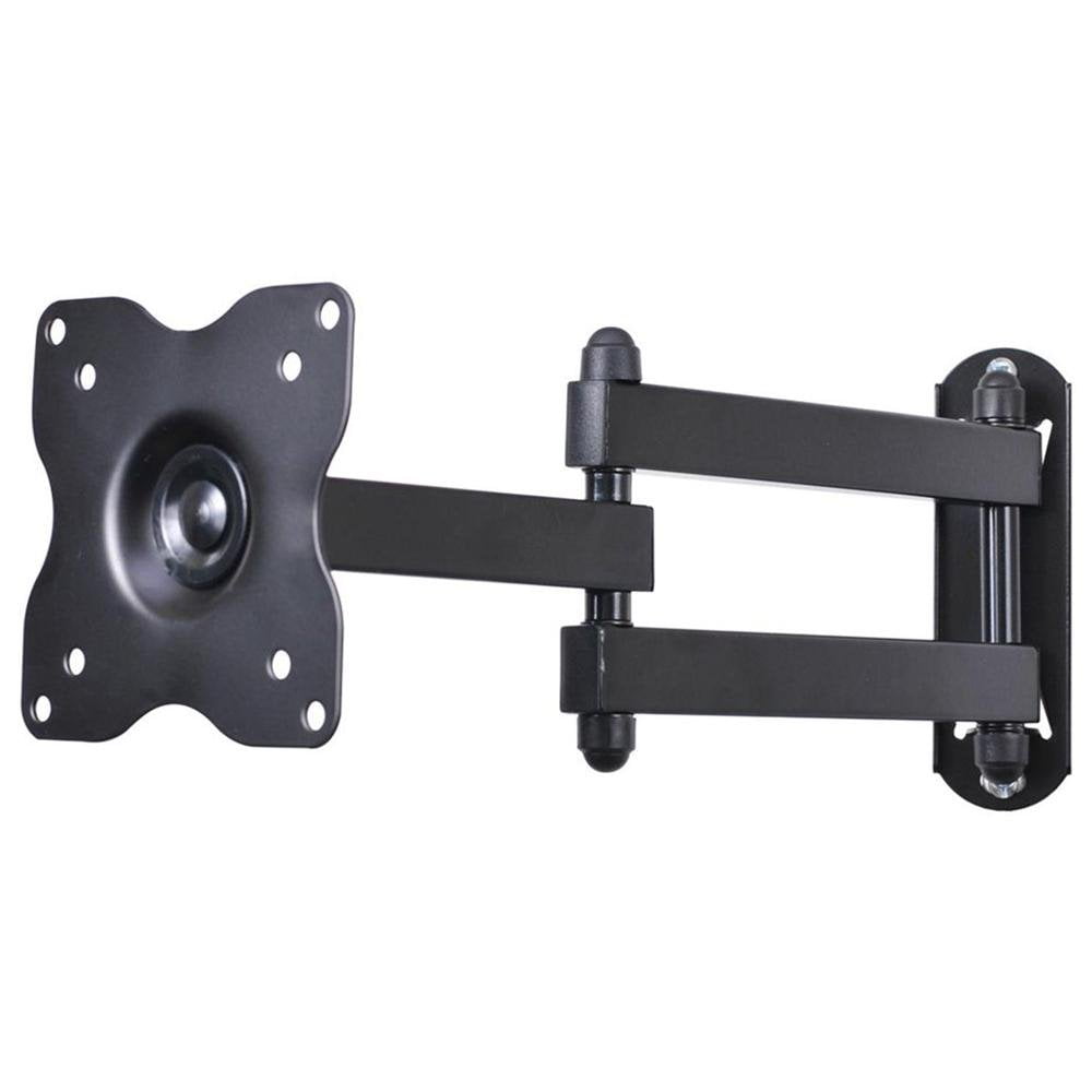 75x75 1KX VideoSecu ML12B TV LCD Monitor Wall Mount Full Motion 15 inch Extension Arm Articulating Tilt Swivel for most 19-32 some models up to 47 LED TV Flat Panel Screen with VESA 100x100 