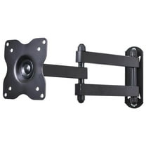 VideoSecu Articulating Tilt TV Wall Mount for Most 19 22 23 24 26 27 28 32" AOC JVC Sansui LCD LED Monitor Some Models up to 42" Full Motion Swivel Bracket with 100x100/75x75mm C1B