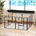 thumbnail image 3 of PawHut 24" Heavy Duty Dog Playpen, Portable Foldable 8 Panels Pet Playpen, 3 of 10