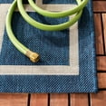 thumbnail image 4 of Safavieh Courtyard Archimedes Geometric Indoor/Outdoor Runner Rug, Navy/Beige, 2'3" x 6'7", 4 of 9