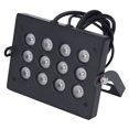 thumbnail image 1 of Parking Lot Light, 12 Array 45 To 60 Lighting Angle Parking Lot Barrier Light 85-365V  for Outdoor, 1 of 7