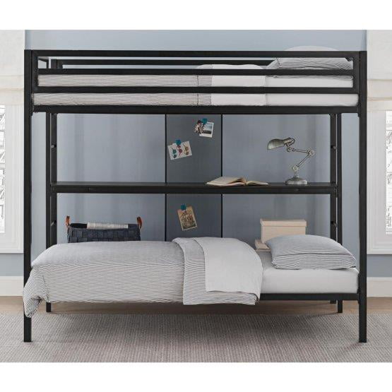 Dorel Dhp Ultimate Full Over Twin Metal Bunk Bed With Storage Black Dorel Dhp Ultimate Full Over Twin Metal Bunk Bed With Storage Black Com