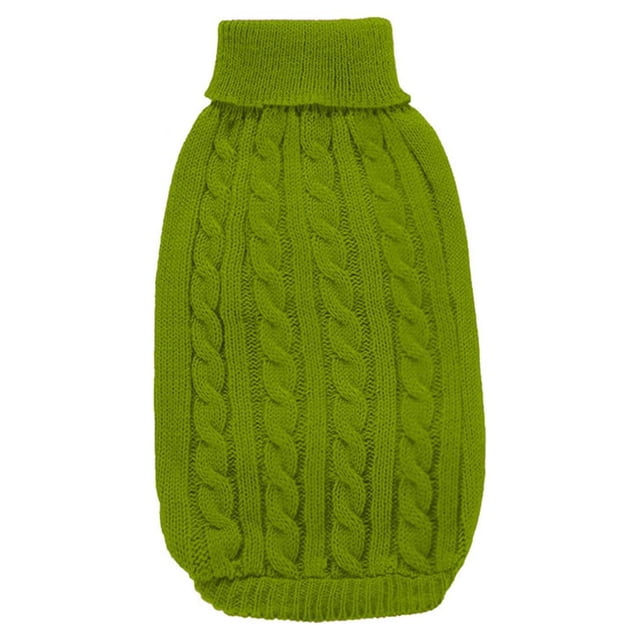 Camisa para cachorros Greeniant sin hebillas suéteres para mascotas Fruta verde XS