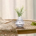 thumbnail image 4 of Bud Vase, Mini Vases for Flowers, Small Vintage Glass Vase for Centerpieces, Cute Clear Bud Vases for Home, Flower, Wedding Decorations, Style E, 4 of 7