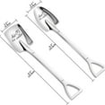 thumbnail image 2 of TIELUTT Cuillère Significative Présente pour la Nourriture de la Famille Pelle Napperons pour Tables Chaudes Ensemble de Table à Manger Extérieure pour 4 Napperons Ronds pour Tables Rondes Lavables Napperons de Patio Napperons Extérieurs, 2 of 5