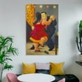 thumbnail image 6 of Fernando Botero Couple Dancing Paintings Wall Art Poster Canvas Wall Art Poster Decorative Bedroom Modern Home Print Picture Artworks Posters 20x30inch(50x75cm), 6 of 6
