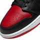 thumbnail image 3 of Ni - ke [553558-066] Jordan Mens Air Jordan 1 Low Bred Toe Black White Red Sneakers *NEW, 3 of 5