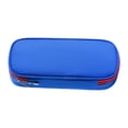 thumbnail image 3 of 8.9 Inch Oxford Cloth Pencil Case Waterproof Canvas Pen Bag with Compartments Cute Zipper Storage Pouch for School Office Travel Students Sky Blue, 3 of 9