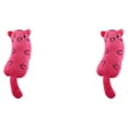 thumbnail image 1 of Juguetes para gatos Methold de felpa Rosa roja 10.5X5.5X3.5CM 2Conjunto, 1 of 6