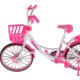 thumbnail image 5 of 1:10 Escala Aleación Sunnimix Bicicleta Modelo Velódromo Juguete Plegable Rosa, 5 of 8