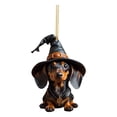 thumbnail image 1 of Clearance! Halloween Decor! Halloween Decoration Dog Hanging, Halloween Christmas Tree Pendant Home Decoration Window Car Ornament, Backpack Ornament, Halloween Ornament Buy 2 Get 3, 1 of 4