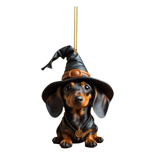 Clearance! Halloween Decor! Halloween Decoration Dog Hanging, Halloween Christmas Tree Pendant Home Decoration Window Car Ornament, Backpack Ornament, Halloween Ornament Buy 2 Get 3