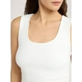thumbnail image 4 of Scoop Women's Sleeveless Scoop Neck Contour Top, Sizes XS-XXL, 4 of 5