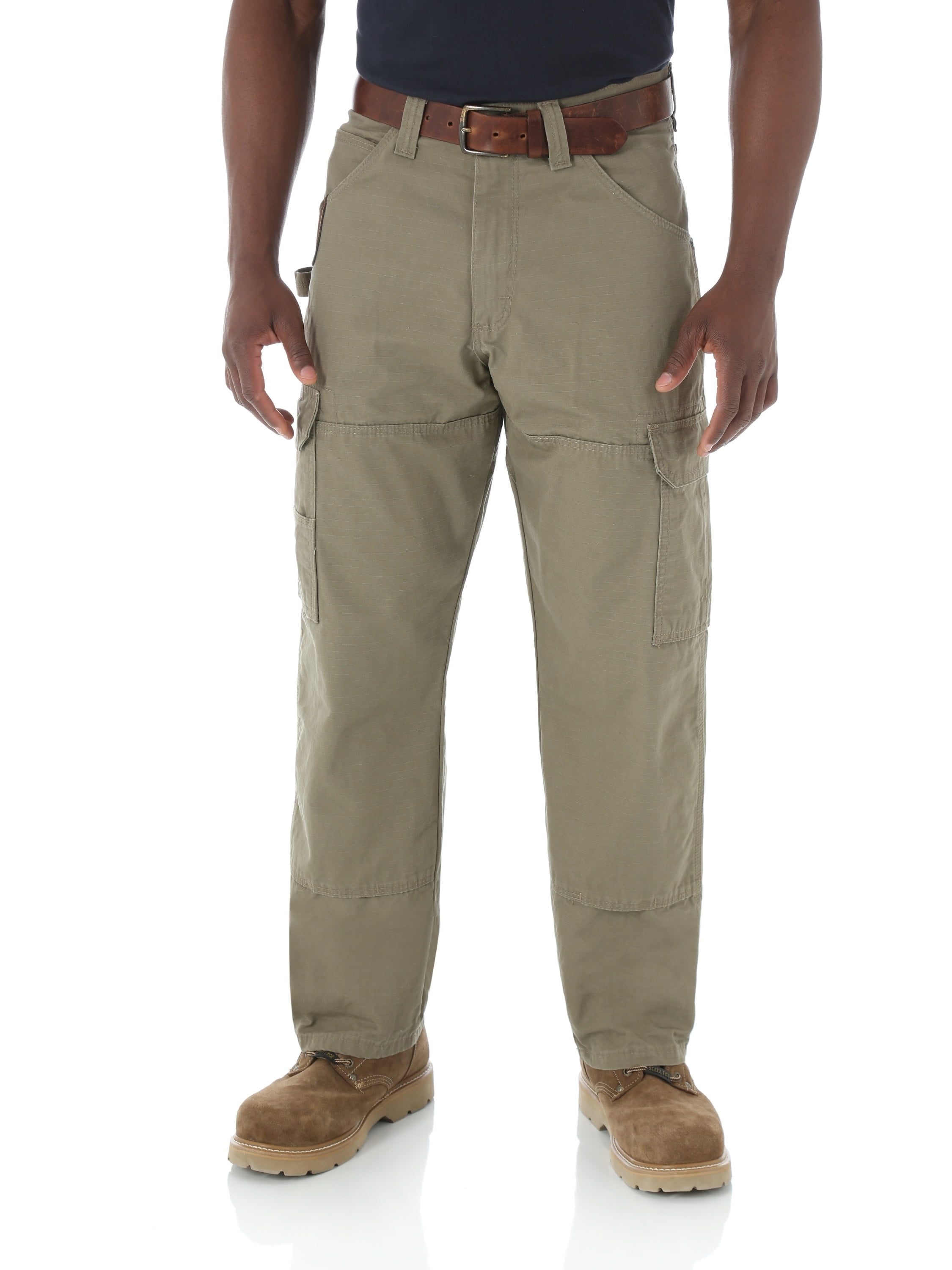 Wrangler Men's RIGGS Workwear Ripstop Ranger Pants - Bark, Bark, 33X34 -  