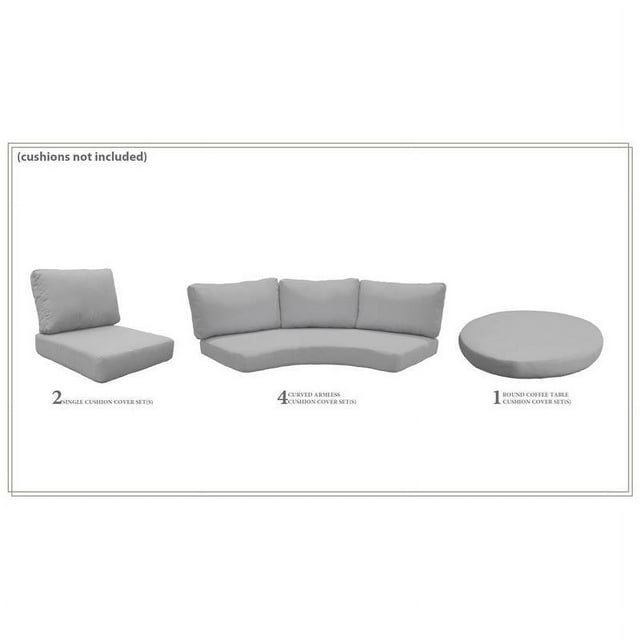 TK Classics – Coque Arrière Haute en Gris pour FLORENCE-11b