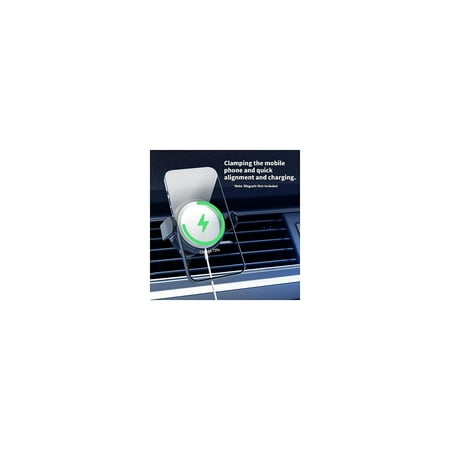 SaharaCase - Car Vent Mount Compatible with Magsafe for Most Cell Phones - Black