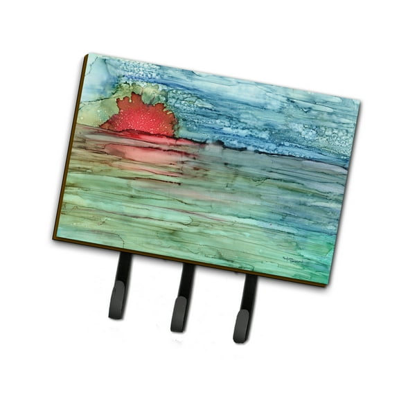 Abstract Sunset on the Water Leash or Key Holder