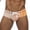 Orange, variant on Mens Swim Underwear Low Rise Drawstring Quick Dry Breathable Lightweight Summer Active Swim Briefs