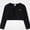 Black, variant on Afuyipoi Girls Bow Detail Button Front Knit Cardigan Sweater 100% Cotton Cape for Kids Size 1-13Y Fall Casual Style Black Size 2T