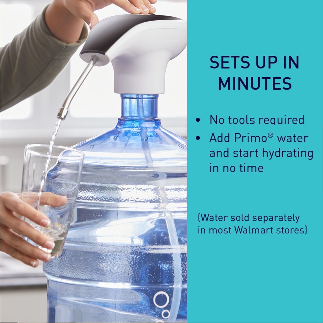 Primo® Rechargeable Water Dispenser, Rechargeable water dispenser