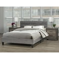 thumbnail image 1 of Grand lit plateforme Orabelle, gris, 1 of 3