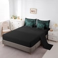 thumbnail image 3 of Erosebridal Hippie Damask Bedding Full Size 7pcs, Bohemian Boho Flower Comforter Sets with Sheets, Exotic Style Decorative, 3 of 5