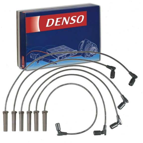 DENSO Spark Plug Wire Set compatible with Chevrolet Silverado 1500 4.3L V6 2007-2013