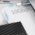 thumbnail image 3 of 10Gbps USB 3.0 macho a tipo C USB 3.1 adaptador hembra convertidor de cargador de datos Likrtyny Componentes de la computadora, 3 of 5