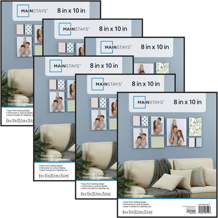 Mainstays 8x10 Format Picture Frame, Set of 6 (Best Format For Scanning Old Photos)