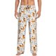 thumbnail image 1 of Fotbe Cute Dog Pantalones de Pijama para Hombre, Pantalones de Dormir, Pantalones de Casa con Cintura Ajustable y Bolsillos-Small, 1 of 6