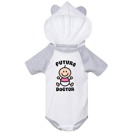 

Inktastic Future Doctor Gift for Girls Gift Baby Girl Bodysuit