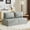 Light Grey#1, variant on Modern Sofas The light gray linen wooden frame sofa can be freely spliced, meeting various needs such as in small apartment living rooms and adapting to various decoration styles.",Fabric Sofas