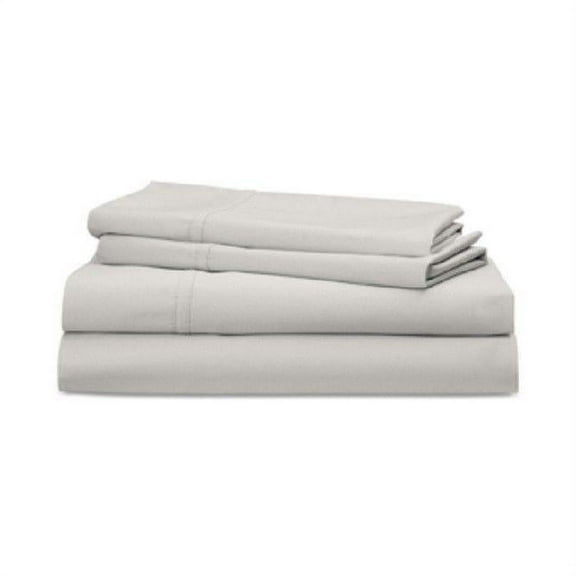 Ralph Lauren STONE GREY Spencer 475 Thread Count Sateen 4-Pc. Set, King Size